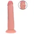 RealRock - kahekordse tihedusega realistlik dildo (kehavärvi) - 20,5 cm