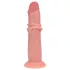 RealRock - kahekordse tihedusega realistlik dildo (kehavärvi) - 20,5 cm