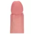 RealRock - kahekordse tihedusega realistlik dildo (kehavärvi) - 20,5 cm