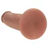 RealRock - topelttihe realistlik dildo (päevitunud) - 20,5 cm