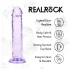 RealRock - elutruu dildo iminapaga (lilla) - 12,7 cm