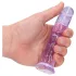 RealRock - elutruu dildo iminapaga (lilla) - 12,7 cm