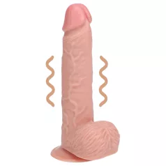 RealRock - vibraator iminapaga - naturaalne 18cm