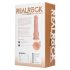 REALROCK - iminapaga vibraator - naturaalne (18cm)