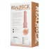 RealRock - vibraator iminapaga - naturaalne 18cm