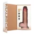 RealRock - pöörlev vibraator - naturaalne - 20,5 cm