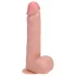 RealRock - pöörlev vibraator - naturaalne - 20,5 cm