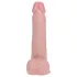 RealRock - pöörlev vibraator - naturaalne - 20,5 cm