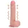RealRock - dildo vibraator iminapaga - naturaalne 20,5 cm