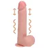 RealRock - dildo vibraator iminapaga - naturaalne 20,5 cm