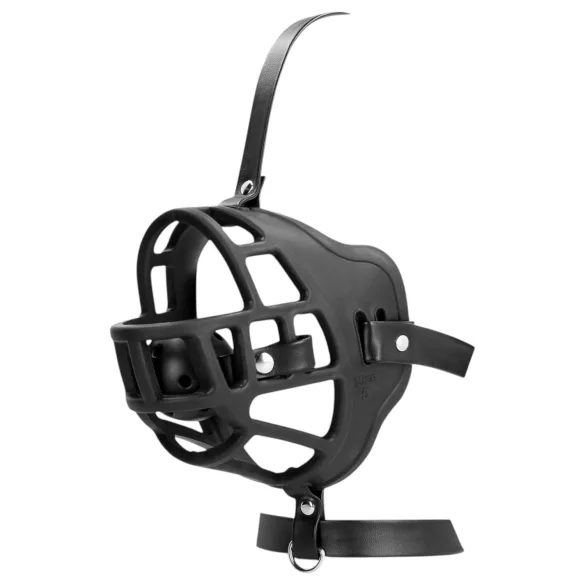 Ouch! - suukorv koos sisseehitatud suupulgaga - must