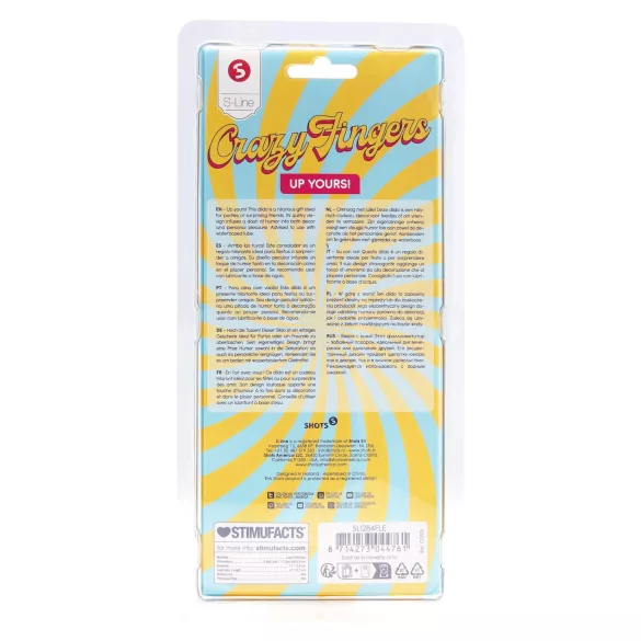 S-Line - dildo sõrmekujuline - naturaalne