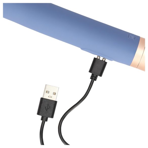 Loveline Travel - akuga vibreeriv sekslelul libestianõuga - sinine