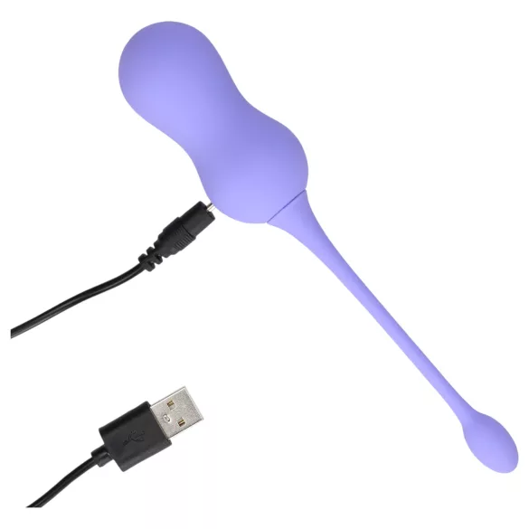 Loveline - juhtmevaba vibrogeishapallid - laetav - lilla