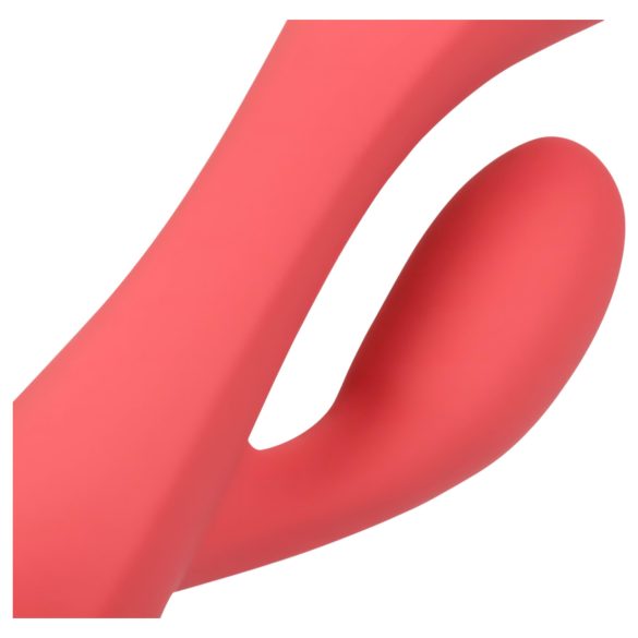 Loveline - aku vibraator kliitorivarrega - veekindel roosa