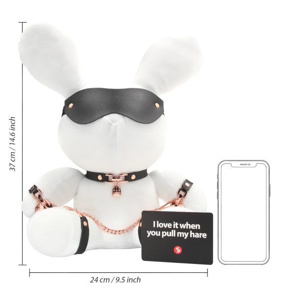 Bondage Rabbit - BDSM jänku kostüüm - valge