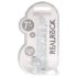 REALROCK – läbipaistev elutruu dildo – läbipaistev (17cm)