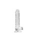 REALROCK – läbipaistev elutruu dildo – läbipaistev (17cm)