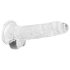 REALROCK – läbipaistev elutruu dildo – läbipaistev (17cm)