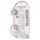 REALROCK - läbipaistev elutruu dildo - läbipaistev (19cm)