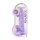REALROCK - läbipaistev realistlik dildo - lilla (22 cm)
