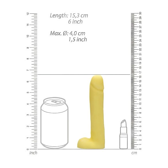 Dicky - peeniseseeb munanditega - vanilje, 210g