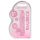 REALROCK - läbipaistev elutruu dildo - roosa (15cm)