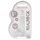 REALROCK - läbipaistev elutruu dildo - läbipaistev (15 cm)