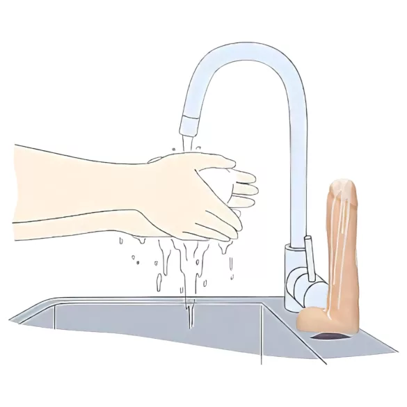 Dicky Cum - peeniseseep munanditega - naturaalne (250g)