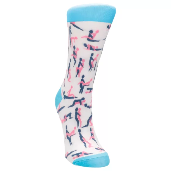 S-Line Sexy Socks - puuvillased sokid - kama sutra muster - 42-46