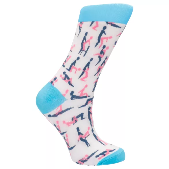 S-Line Sexy Socks - puuvillased sokid - kama sutra muster - 42-46