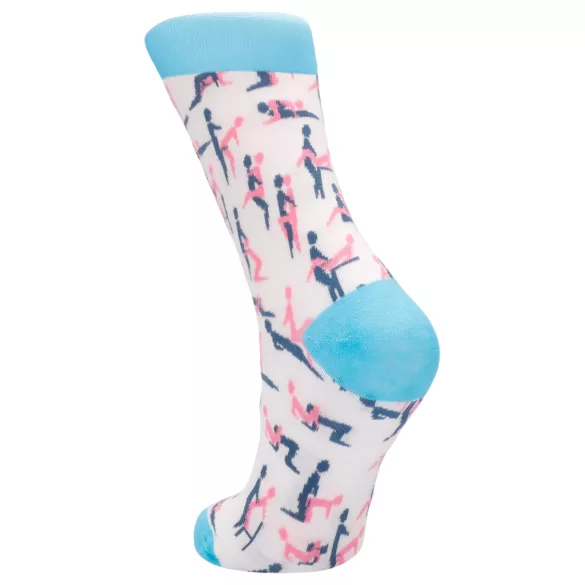 S-Line Sexy Socks - puuvillased sokid - kama sutra muster - 42-46