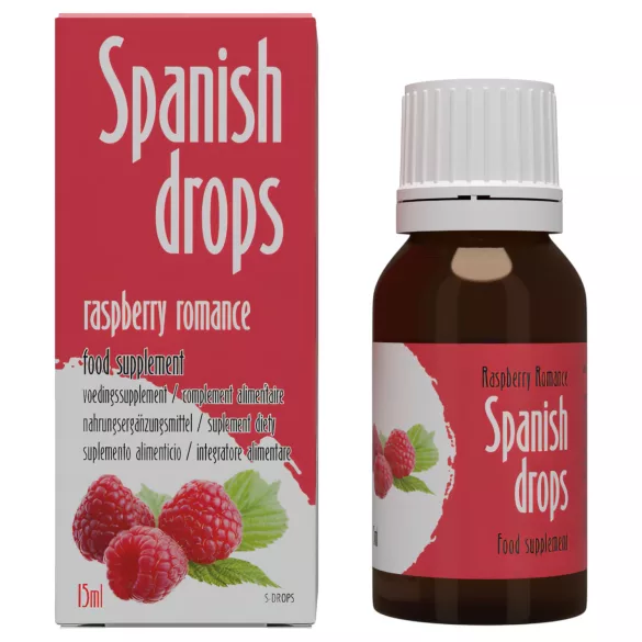 Cobeco Spanish Drops - libiido tõstvad tilgad - vaarikas - 15ml