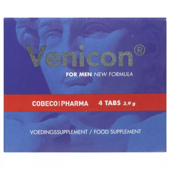 Venicon - toidulisand kapslid meestele - 4 tk