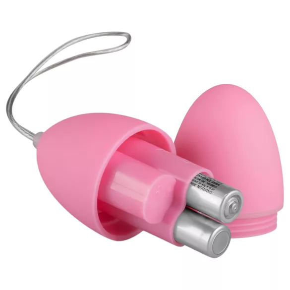 Easytoys - vibromuna puldiga - 7 režiimi - roosa