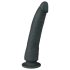 Easytoys - dildoga iminapaga - silikoon - must - 21 cm