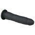 Easytoys - dildoga iminapaga - silikoon - must - 21 cm