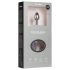 Easytoys Fox NO5 - metallist anaalplug rebasabaga (hõbedane-hõbedane)
