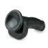 Easytoys - dildoga iminapaga ja munanditega - must 15cm