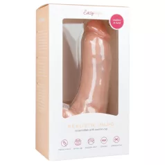 Easytoys - iminapaga munanditega dildo 20cm - naturaalne