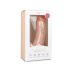 Easytoys - iminapaga munanditega dildo 20cm - naturaalne