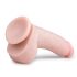 Easytoys - iminapaga munanditega dildo 20cm - naturaalne