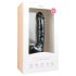 Easytoys - iminapaga munanditega dildo - must 22,5cm