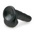Easytoys - iminapaga suure merevaiguga dildo (26,5cm) - must