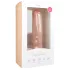 Easytoys - dildoga munanditega iminapaga - suur 29,5cm - naturaalne
