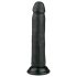 Easytoys - realistlik dildopikendus iminapaga 20,5cm - must