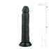 Easytoys - realistlik dildopikendus iminapaga 20,5cm - must