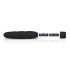 Easytoys Power Vibe - keerdus silikoonist must vibraator