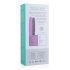 Easytoys Power Vibe - keerdus silikoonist must vibraator