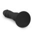 Easytoys - kumer iminapadjaga dildo (must)